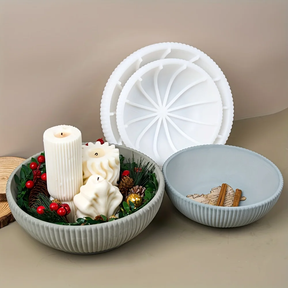 Candle Molds - 1 Ring Silicone Mould for Epoxy,