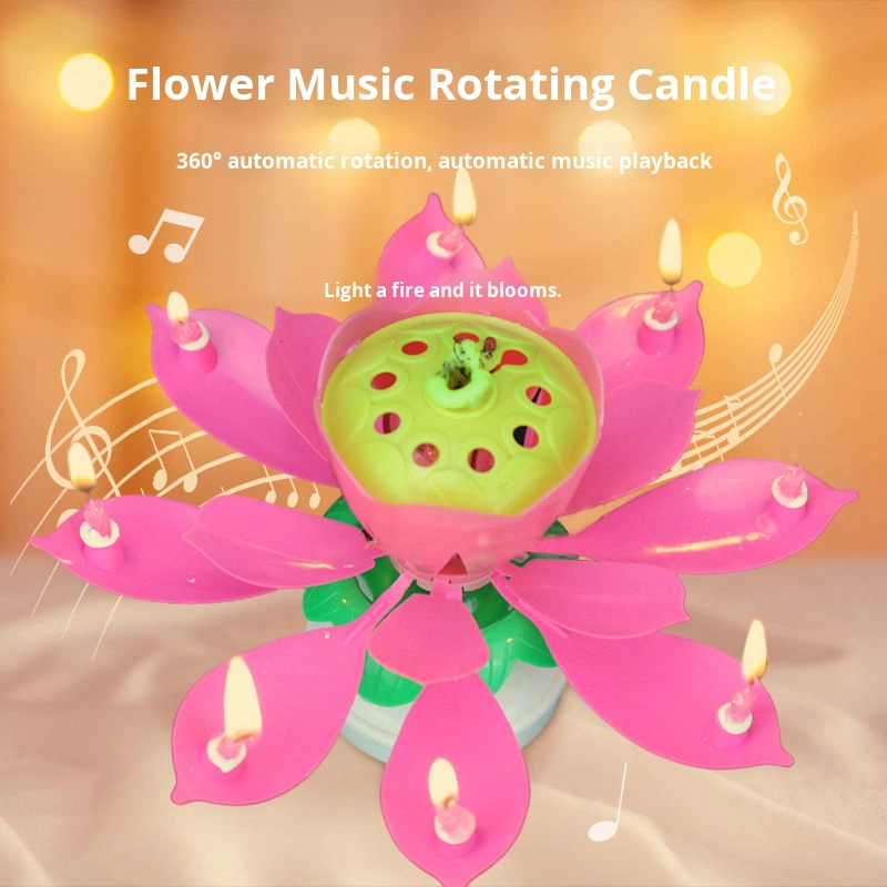 Romantic Happy Birthday Musica - Silk Candle ulasan dan harga