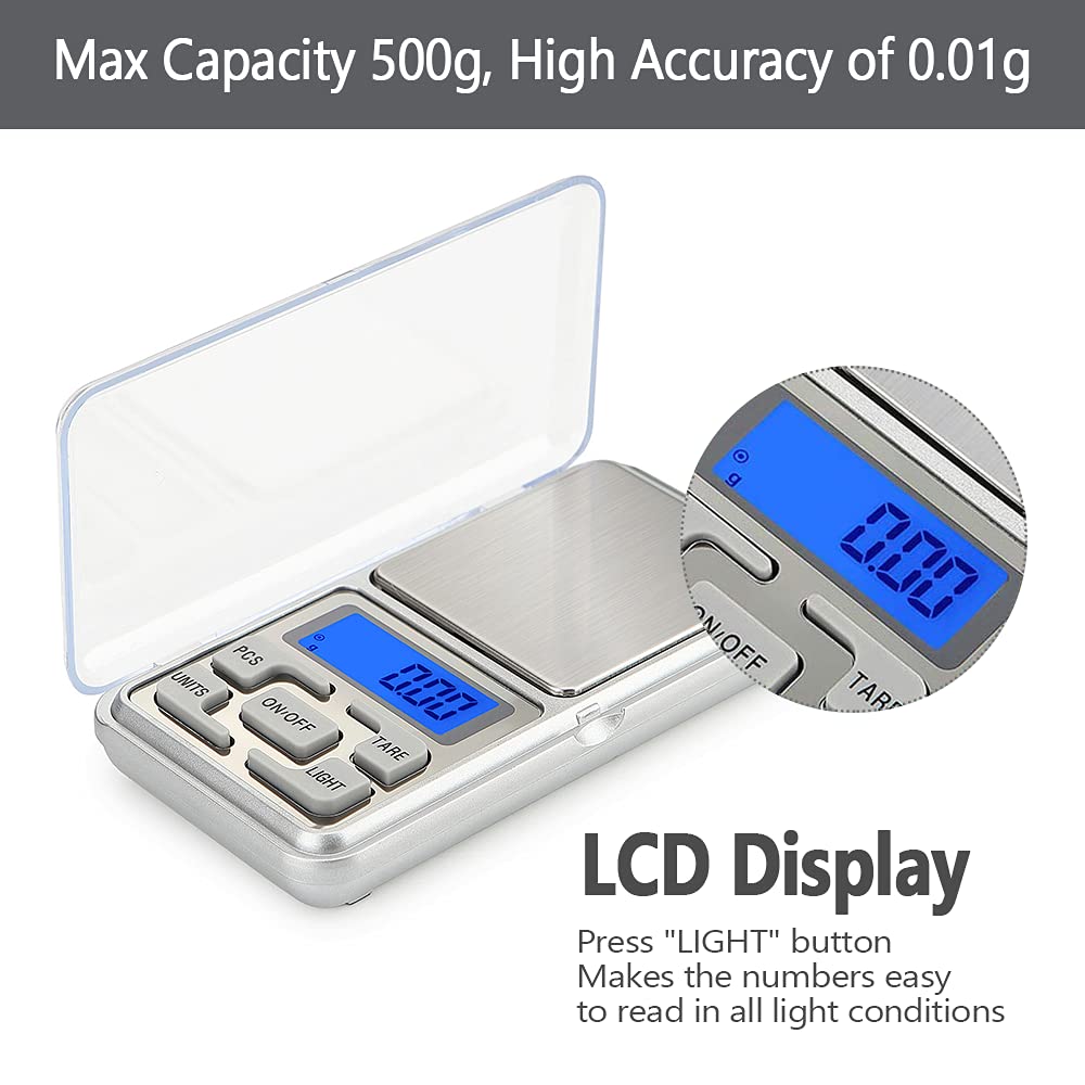 Mini Scale 500g/300g/200g/100g - Candle Wax Scale ulasan dan harga