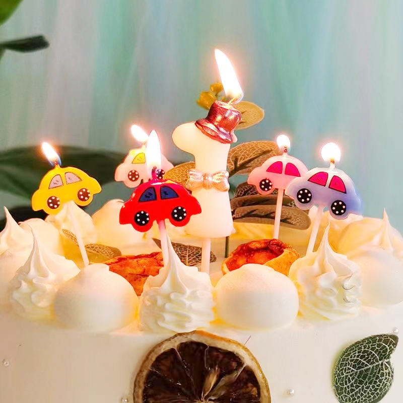 5 Car Candles Children's Birth - Soy Wax ulasan dan harga