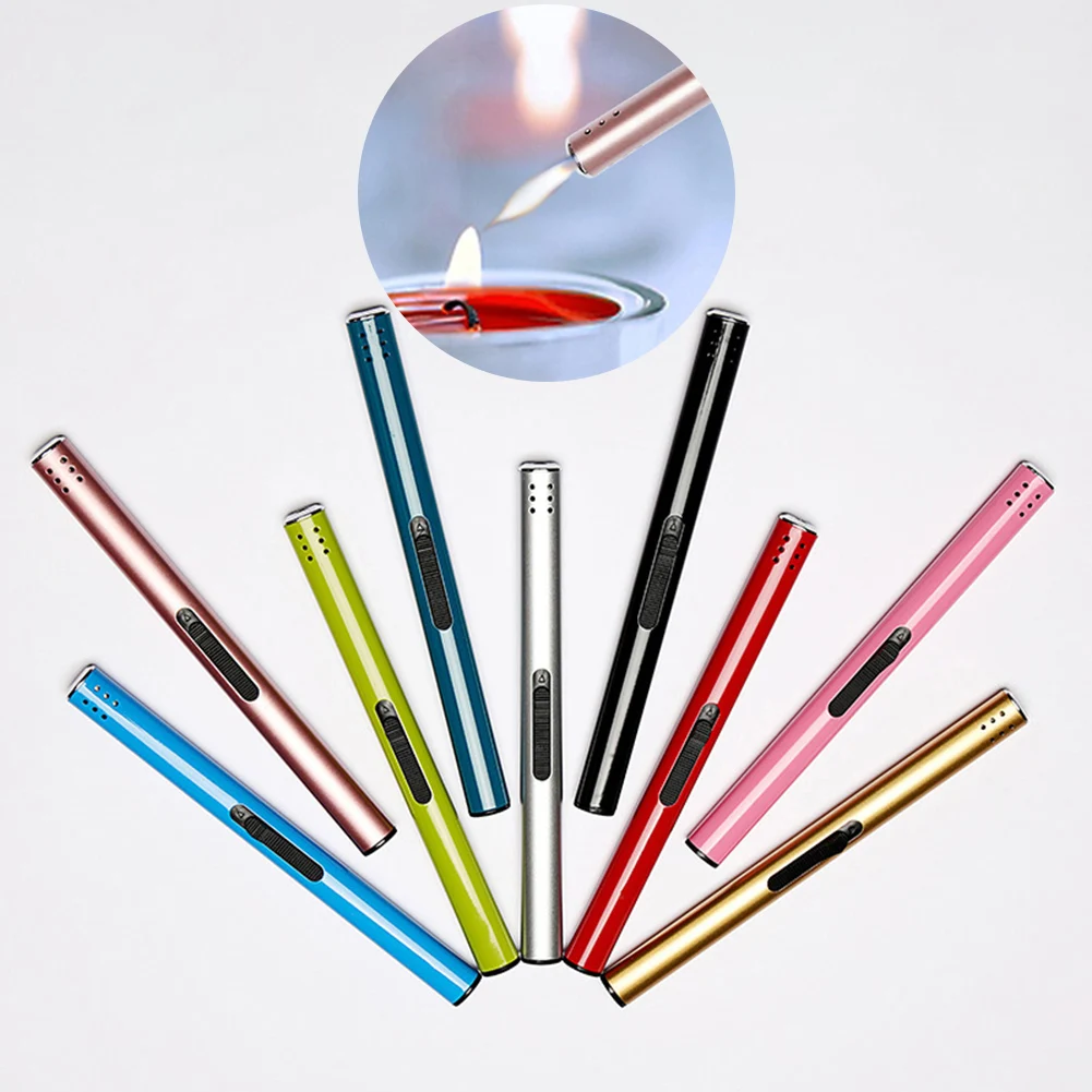 Metal Torch Long Pen Lighter O - Candle Lighter ulasan dan harga