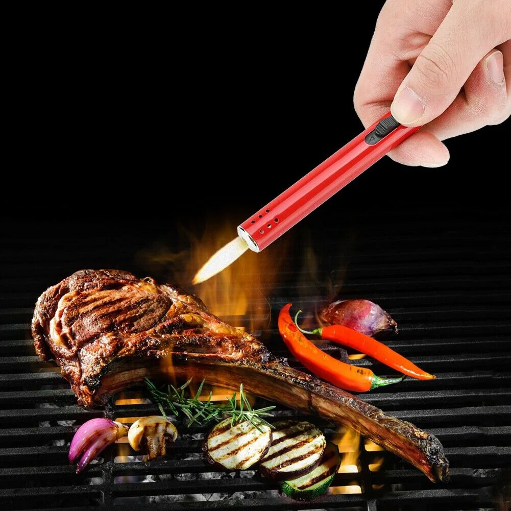Metal Torch Long Pen Lighter O - Candle Lighter ulasan dan harga