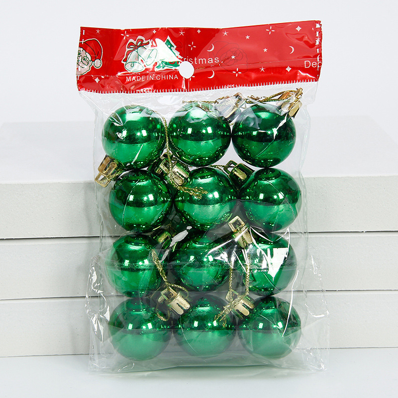 12pcs 3cm Christmas Balls Chri - Candle Lighter ulasan dan harga