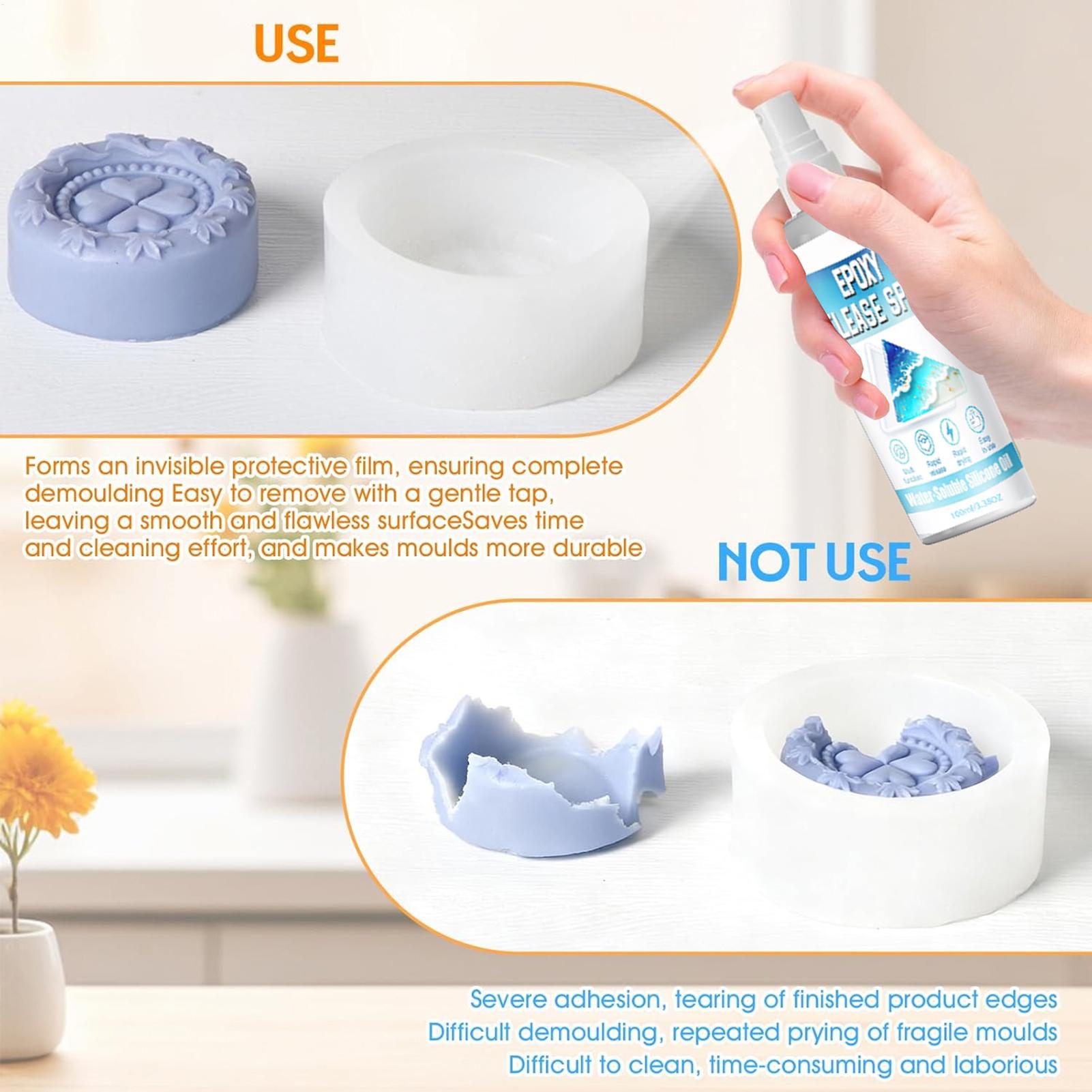 100ml Silicone Release Spray E - Candle Molds ulasan dan harga