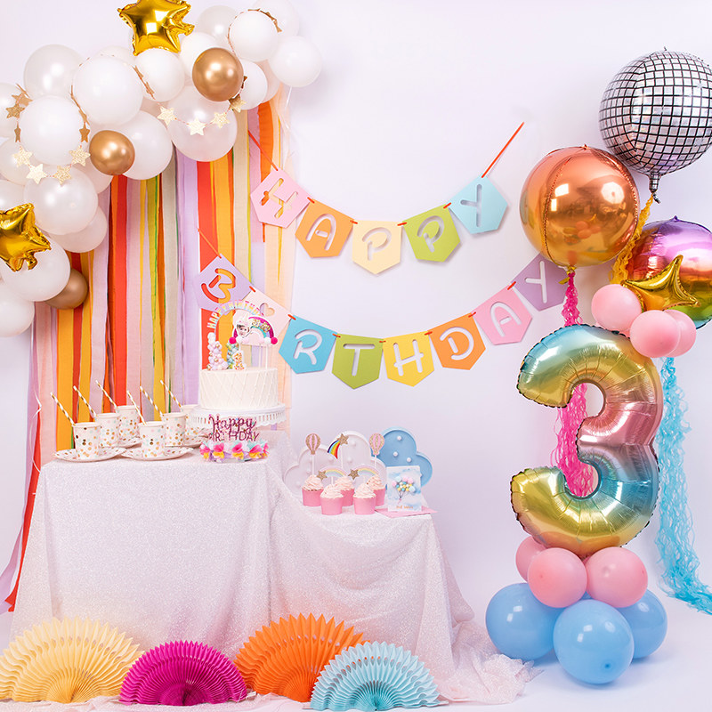 Colorful balloon pillar candle - Paraffin Wax ulasan dan harga