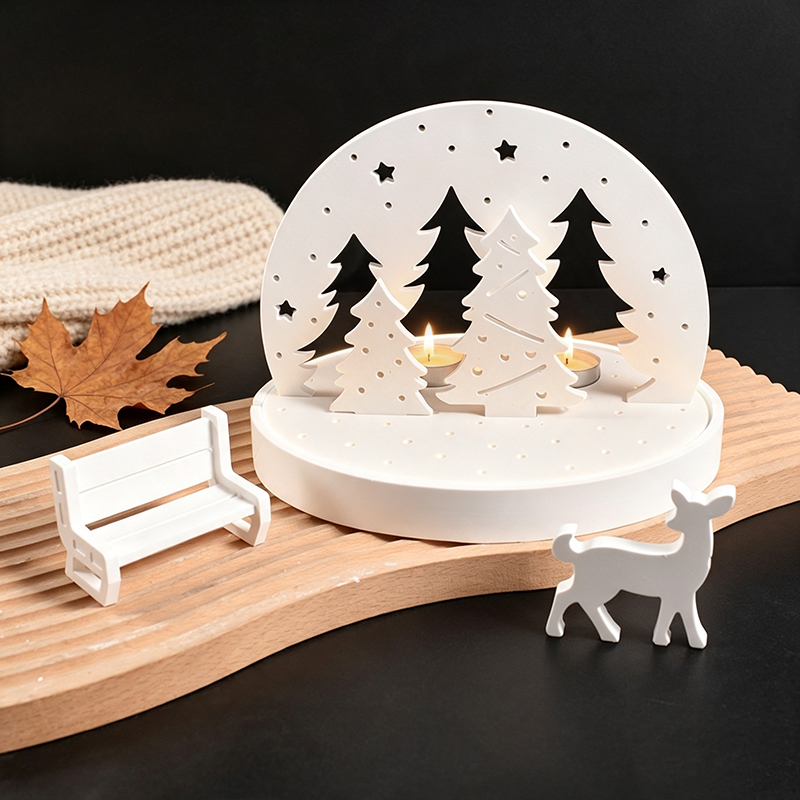 Christmas Elk Tealight Candle  - Candle Molds ulasan dan harga