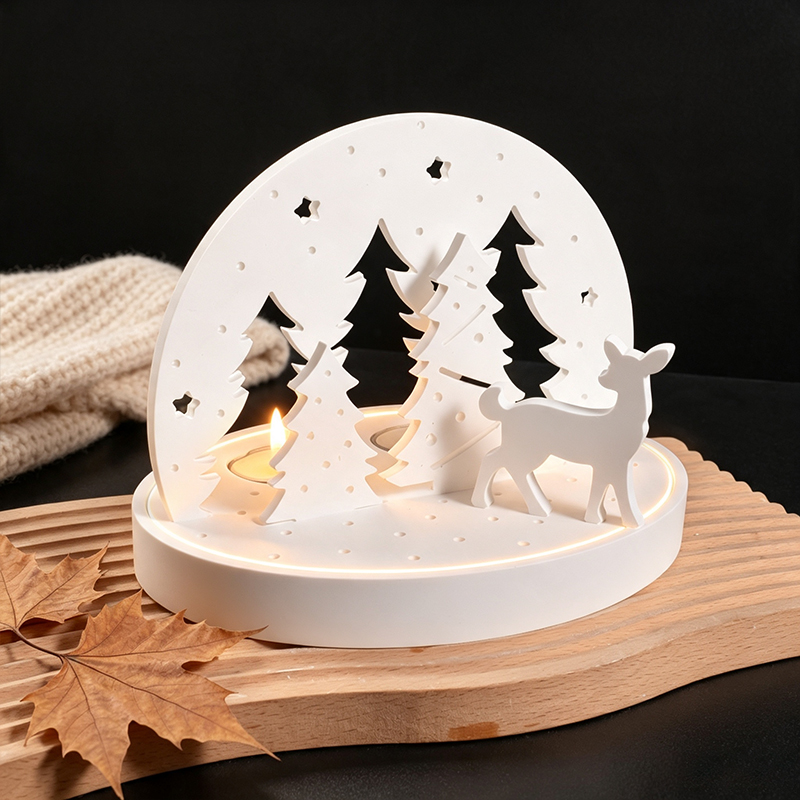 Christmas Elk Tealight Candle  - Candle Molds ulasan dan harga