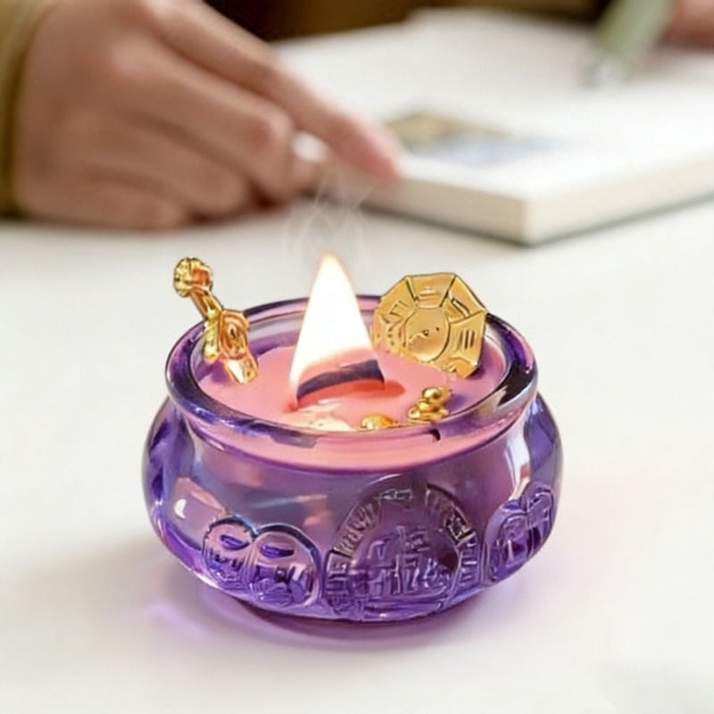New Year Gift, Purple Cornucop - Candle Fragrance ulasan dan harga