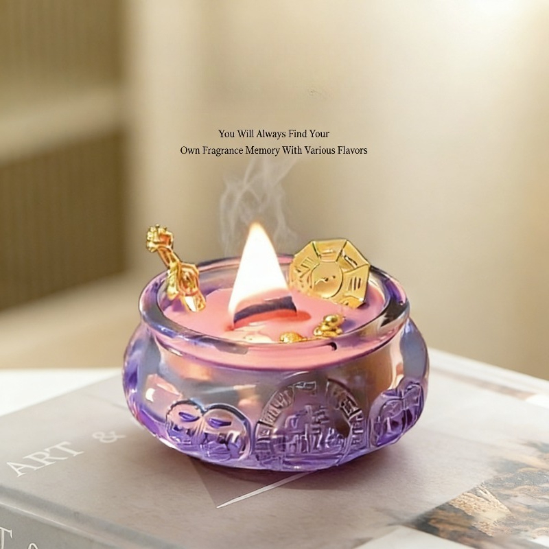 New Year Gift, Purple Cornucop - Candle Fragrance ulasan dan harga