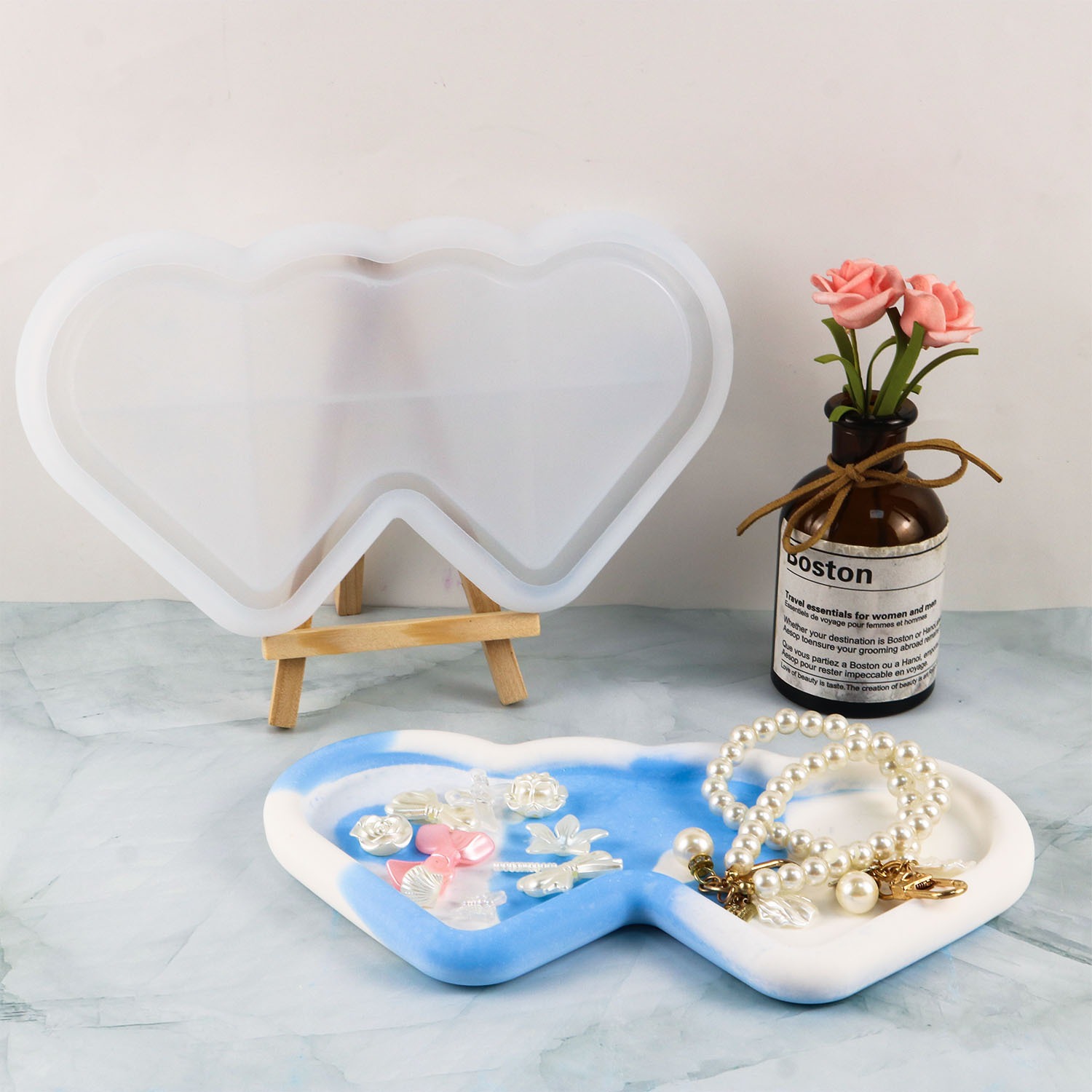 Candle Silicone Mold Wavy Lace - Candle Molds ulasan dan harga