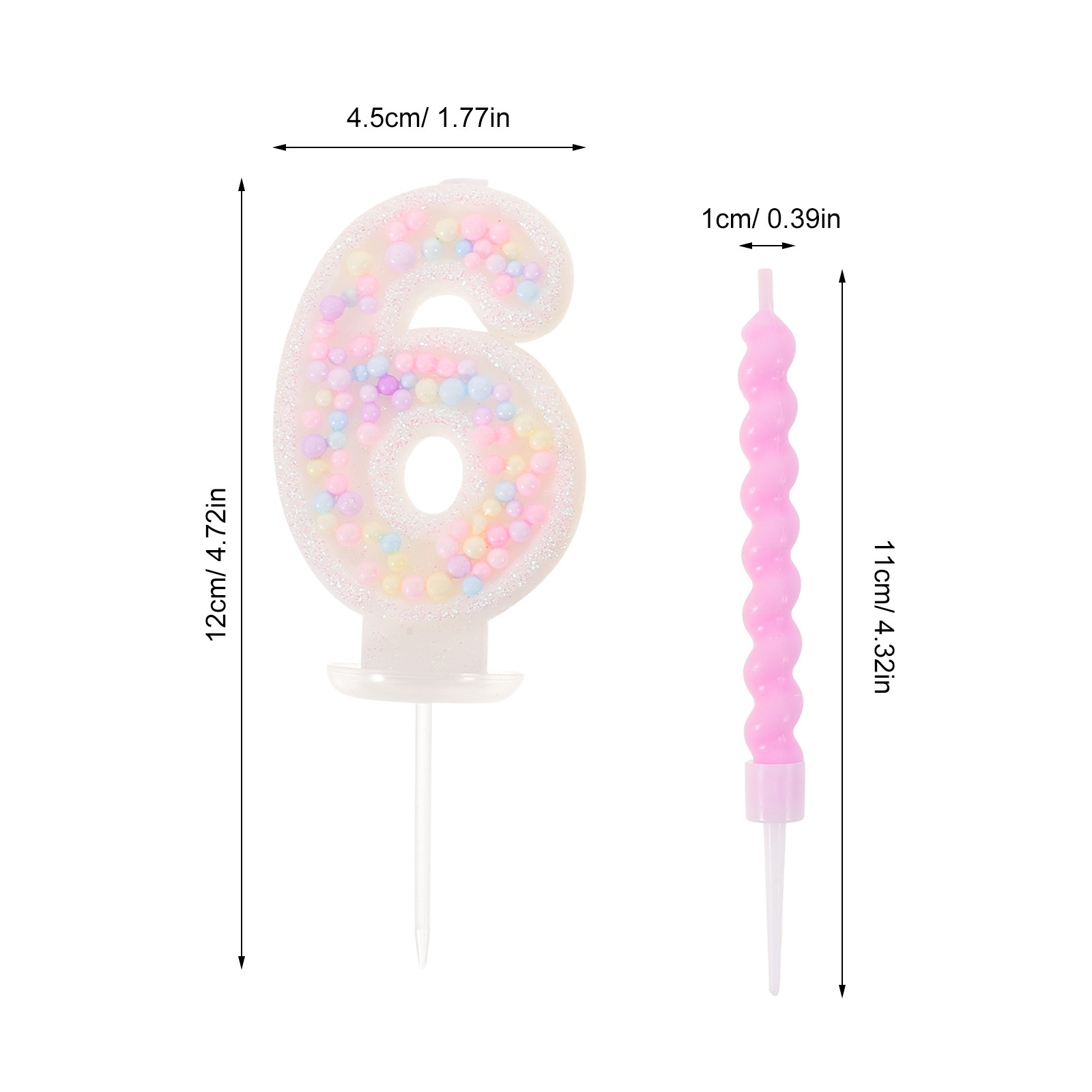 13Pcs Spiral Melting Birthday  - Wax Melts ulasan dan harga