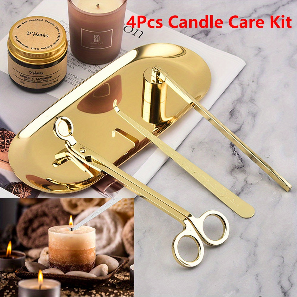 4pcs/set Luxury Candle Care Ki - Candle Wick ulasan dan harga