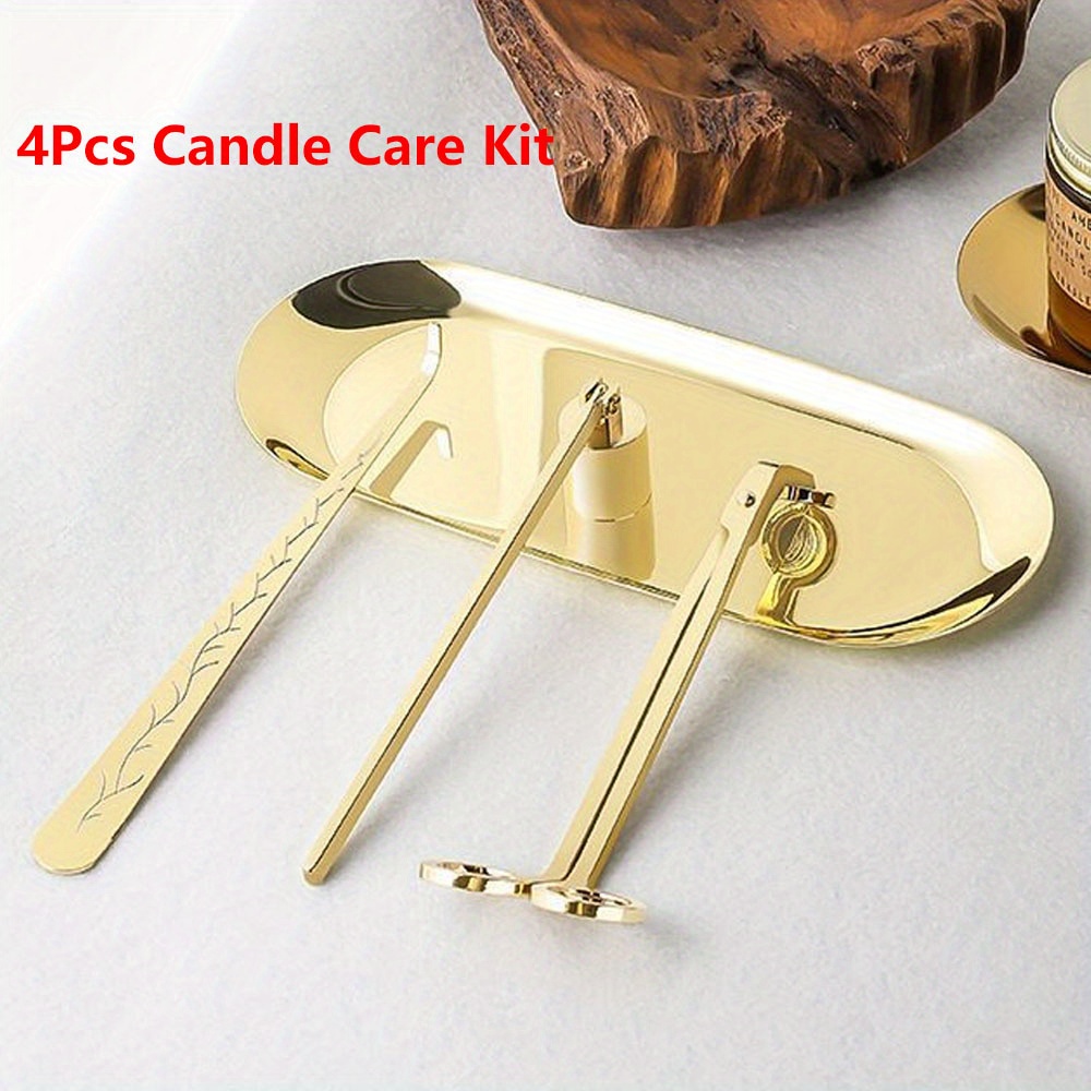 4pcs/set Luxury Candle Care Ki - Candle Wick ulasan dan harga
