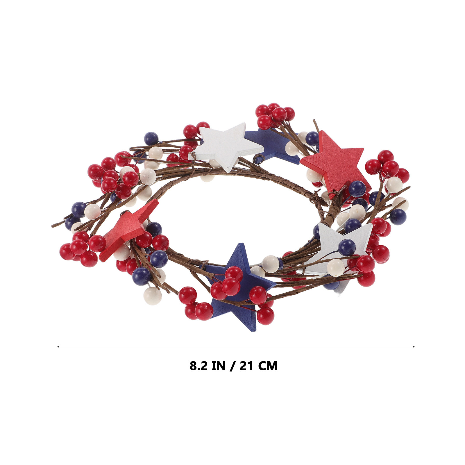 4Th of -Pointed Star Ring Red  - Paraffin Wax ulasan dan harga