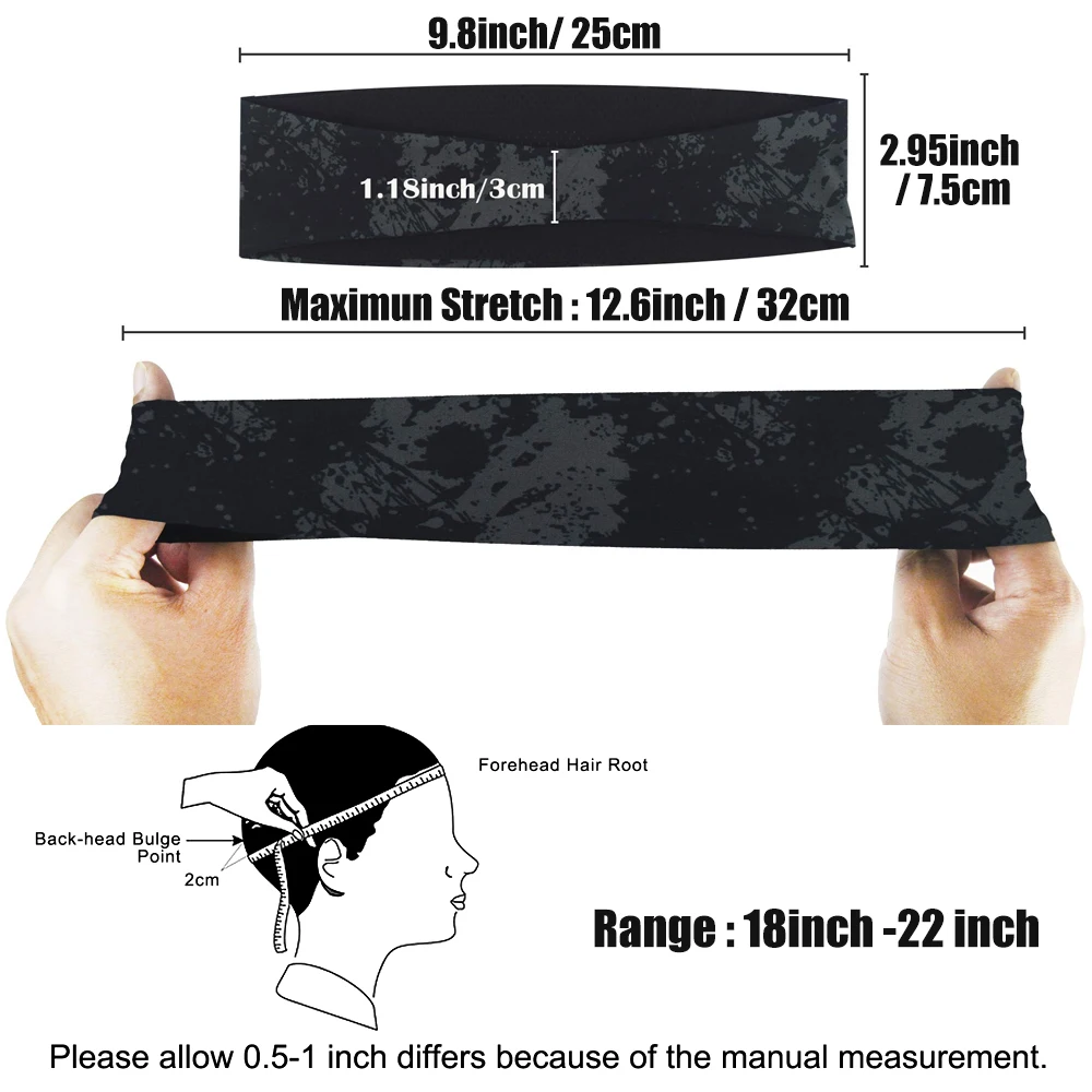 Breathable Sports Headband for - Candle Wick ulasan dan harga