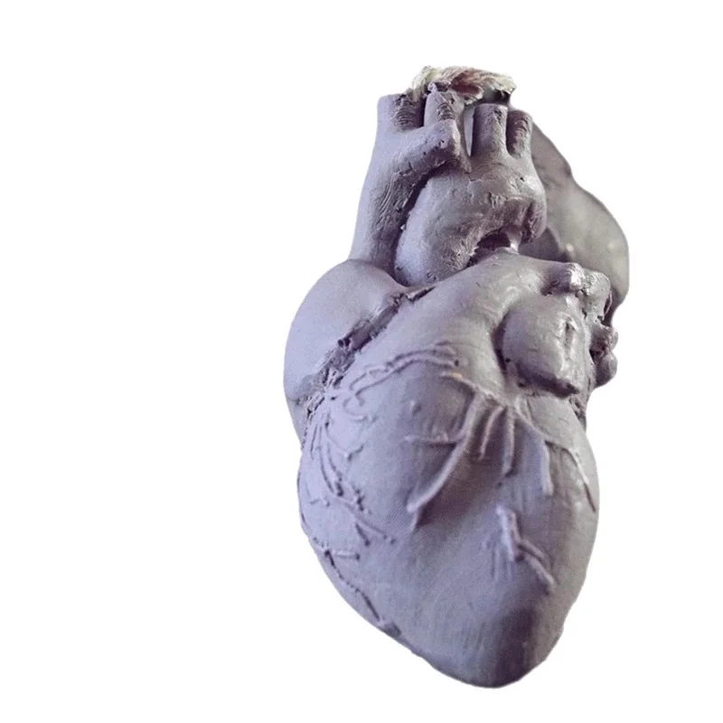DIY Human Heart Silicone Candl - Candle Making Kit ulasan dan harga