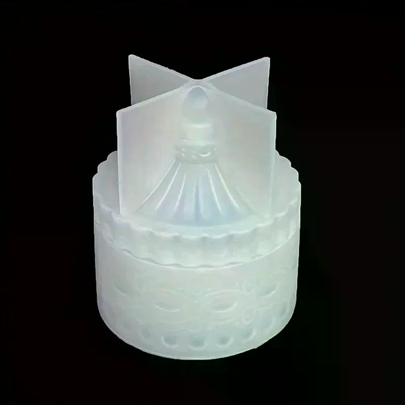 1set Striped Candle Jar Silico - Candle Containers ulasan dan harga
