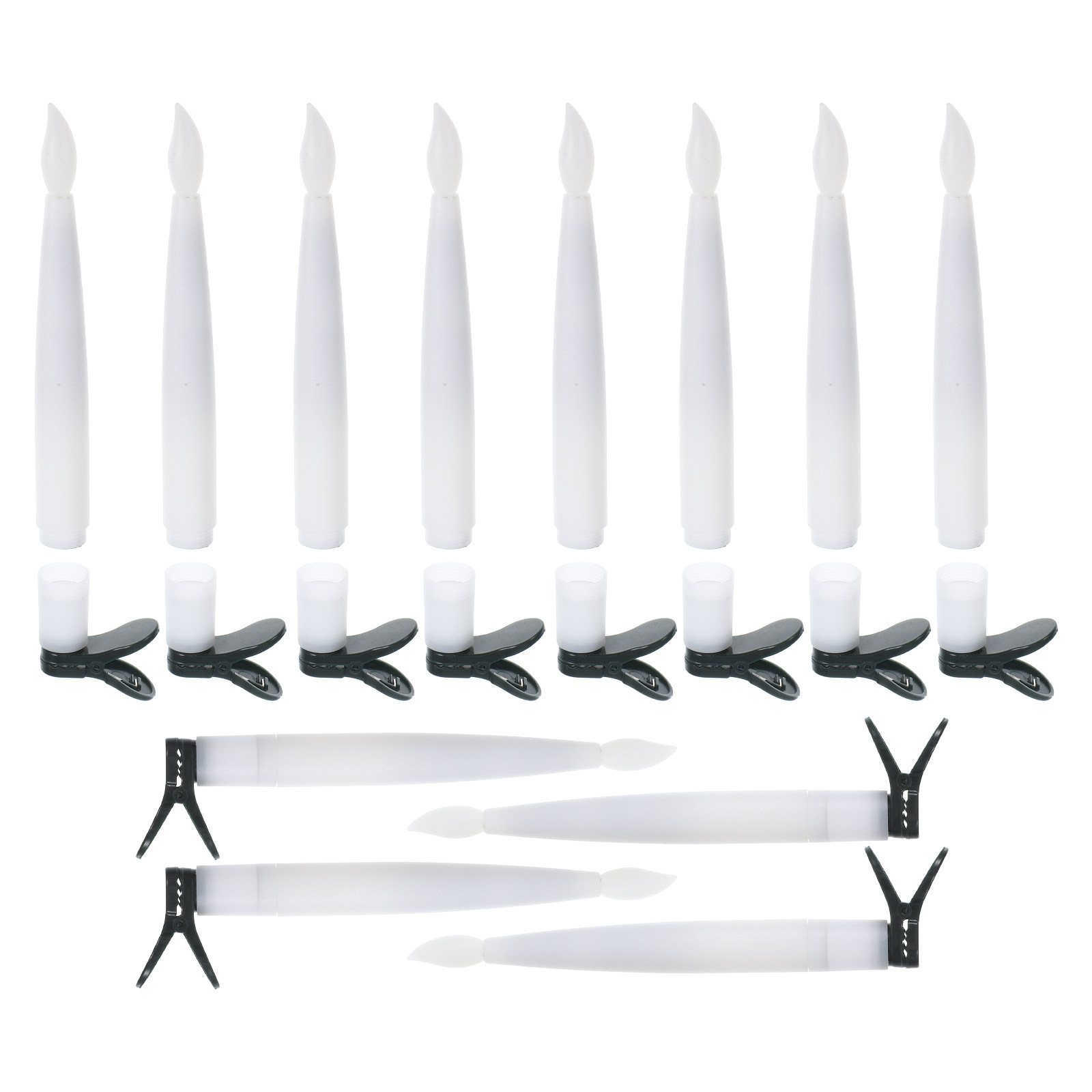 12Sets LED Christmas Tree Cand - Paraffin Wax ulasan dan harga