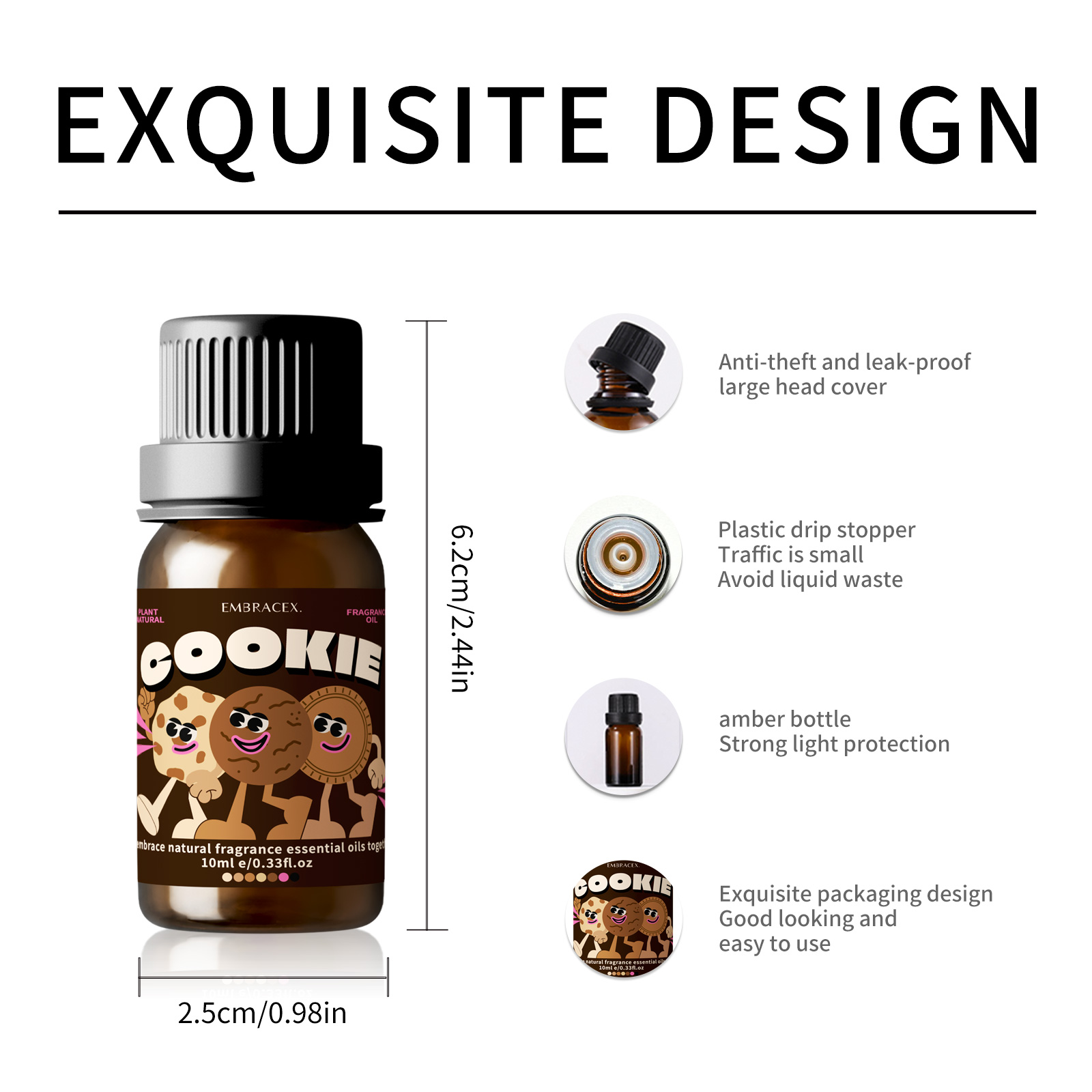 10ml Cookie Fragrance Oils For - Silk Candle ulasan dan harga
