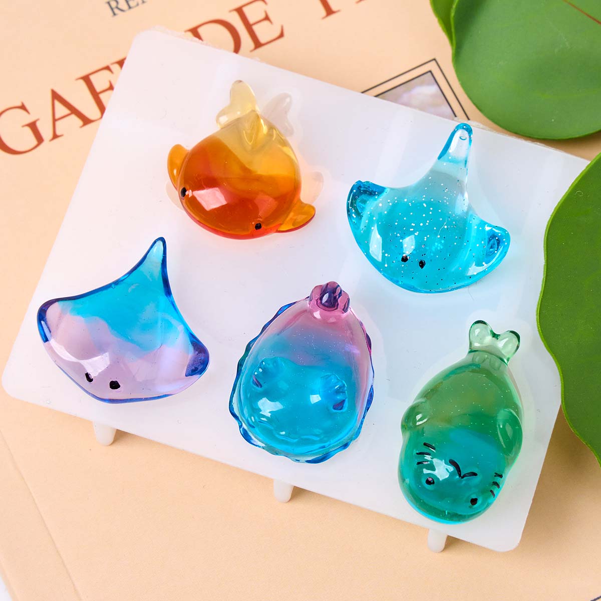 3D Healing Kawaii Manta Ray Wh - Candle Molds ulasan dan harga