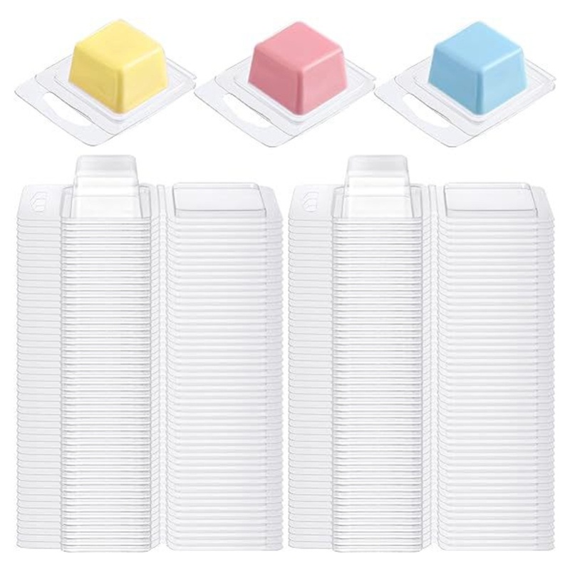 100PCS Wax Melt Molds Calmshel - Candle Containers ulasan dan harga
