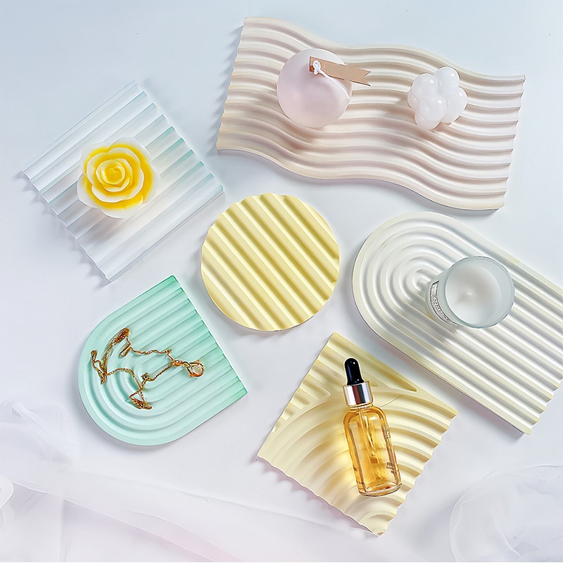 DIY Striped Wave Tray Mold For - Candle Molds ulasan dan harga