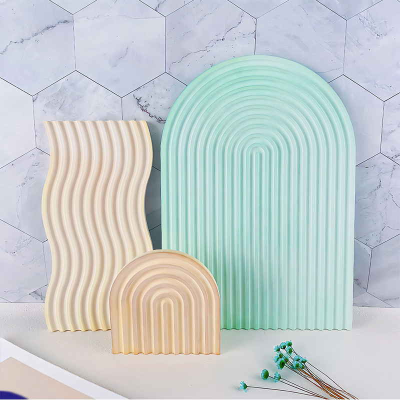 DIY Striped Wave Tray Mold For - Candle Molds ulasan dan harga