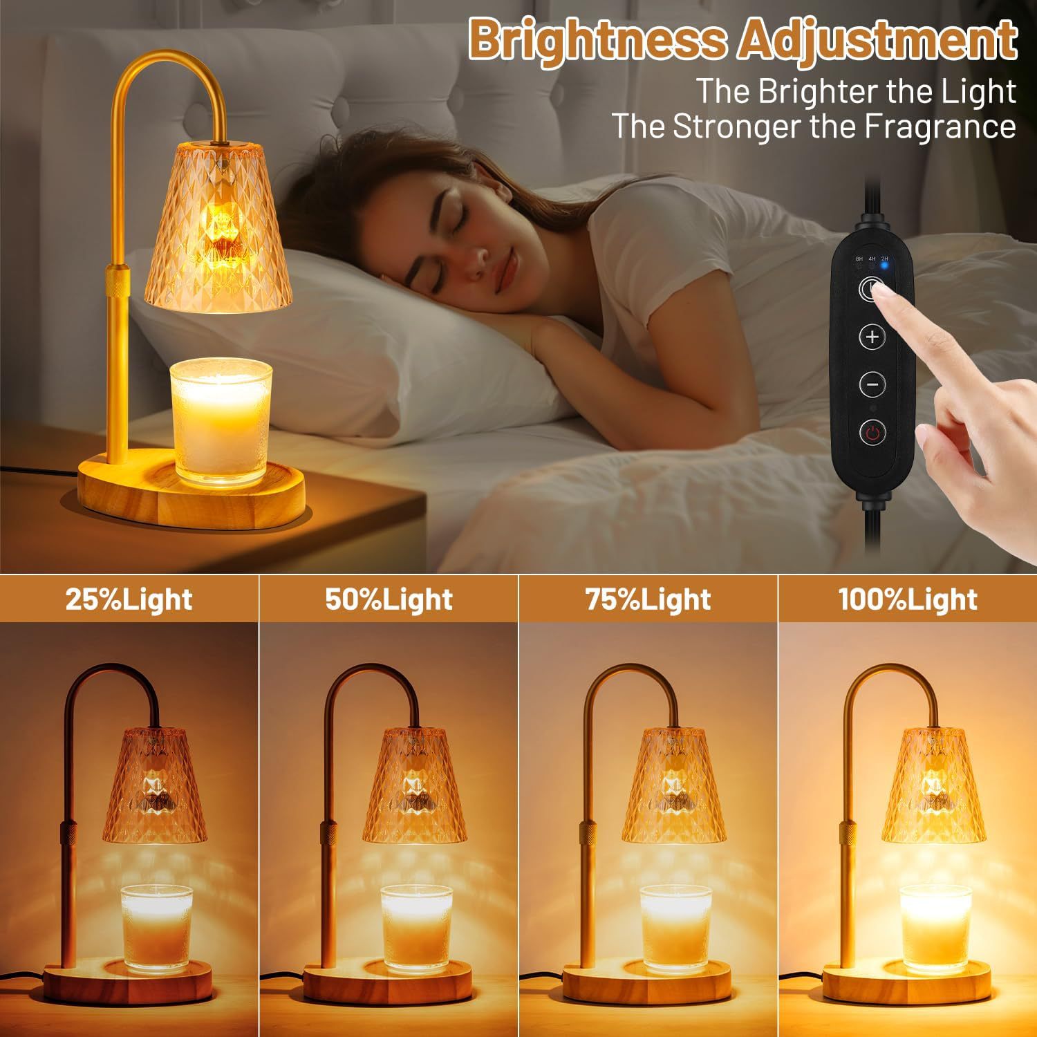 Flameless Wax Melt Warmer Lamp - Wax Melts ulasan dan harga