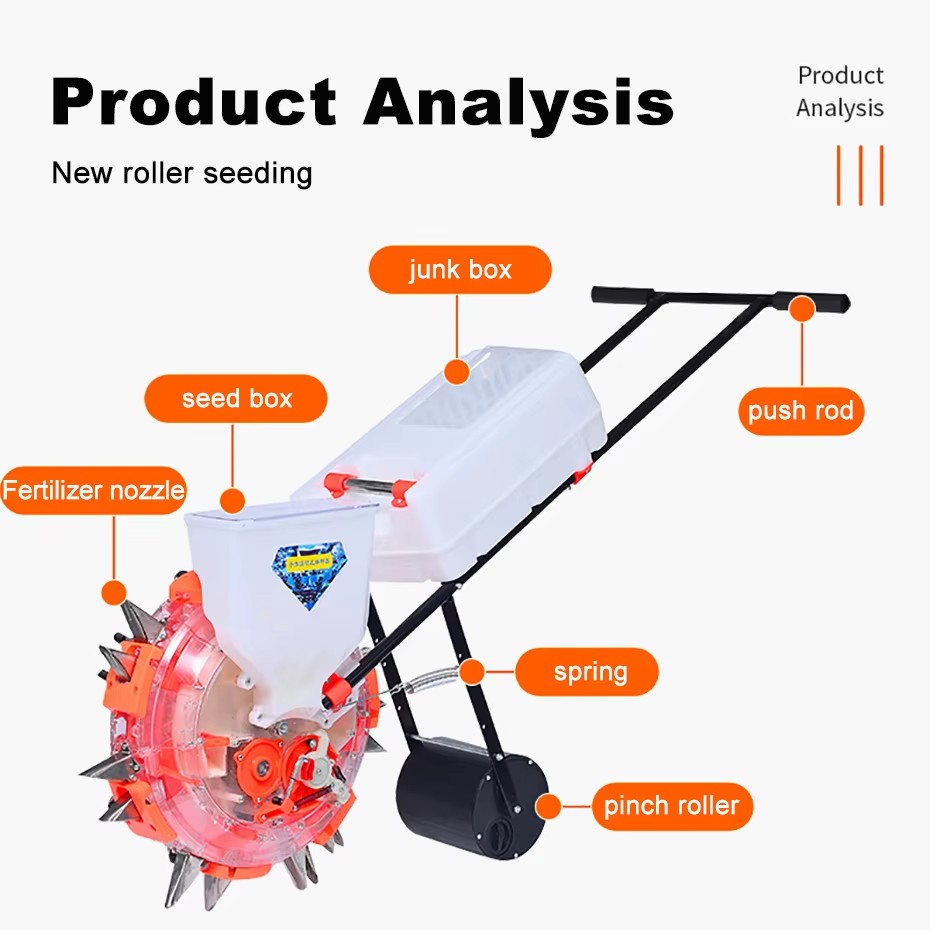 Hand Push Corn Peanut Planter  - Soy Wax ulasan dan harga