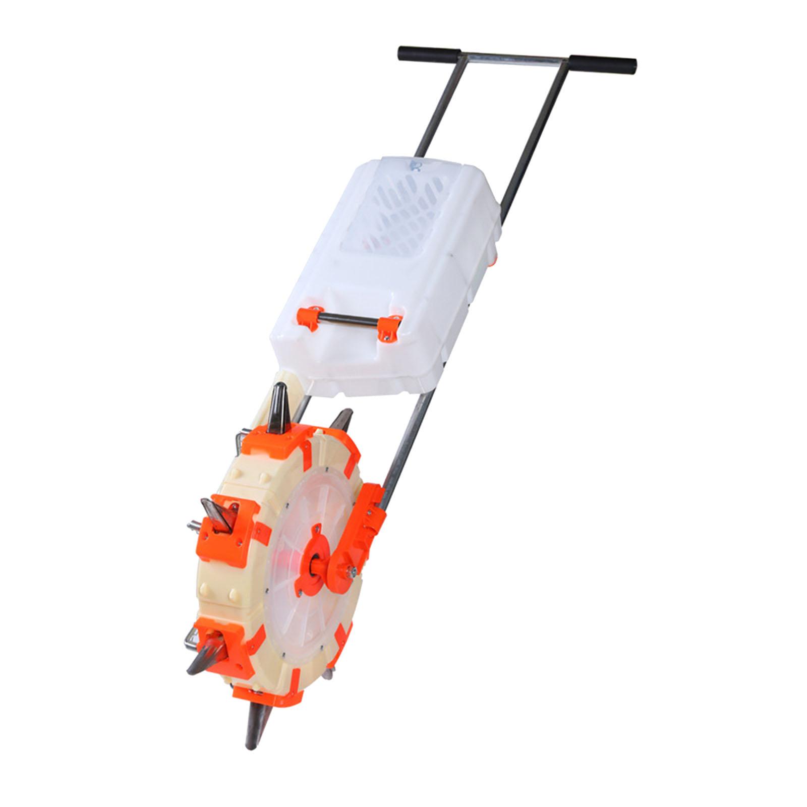 Hand Push Seeder Fertilizer, C - Soy Wax ulasan dan harga
