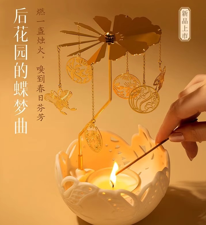 Aromatherapy Candle Butterfly  - Candle Fragrance ulasan dan harga