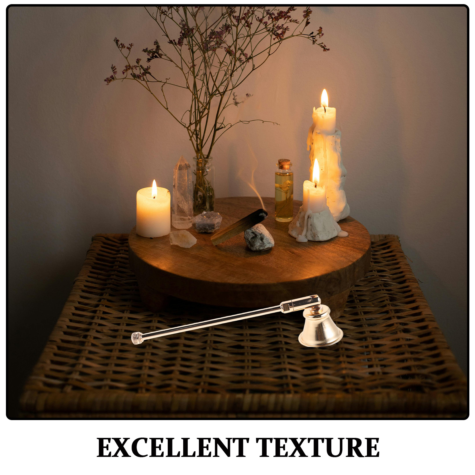 2Pcs Long Handle Metal Snuffer - Candle Wick ulasan dan harga