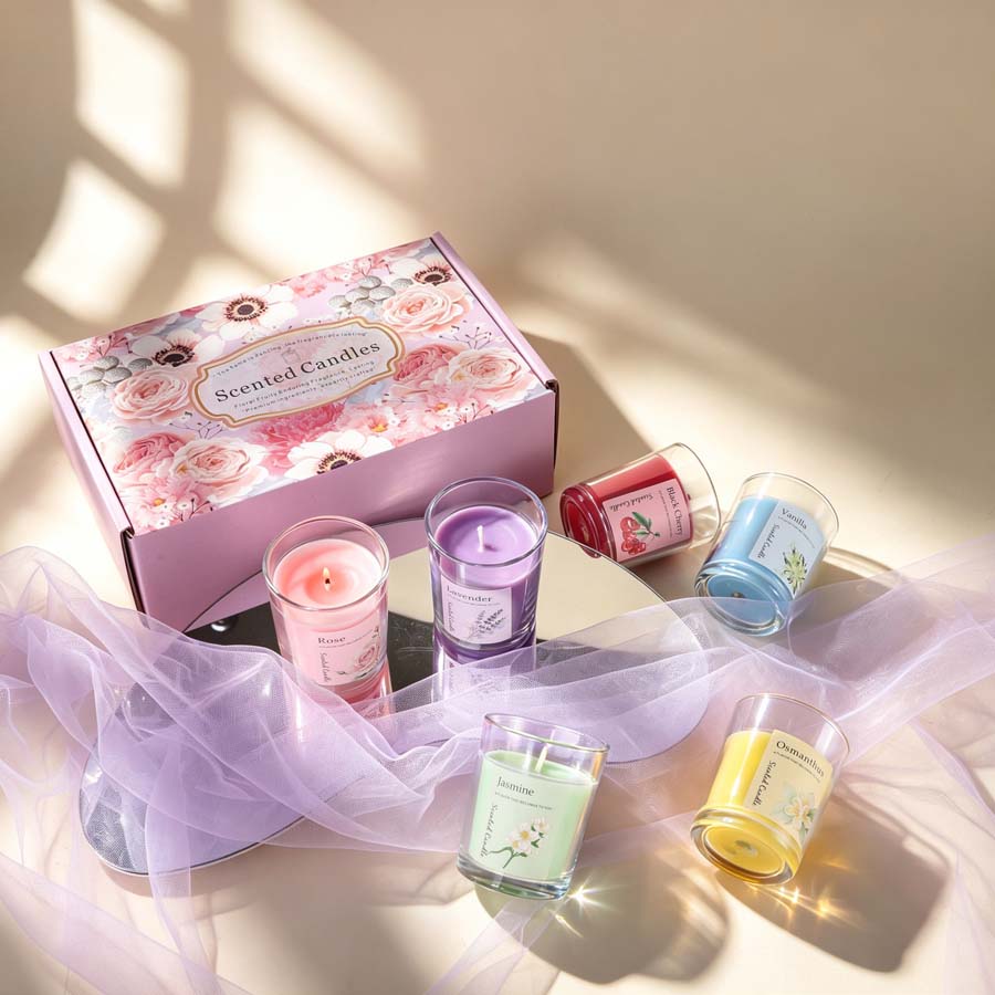 Aromatherapy Scented Candle Gi - Candle Fragrance ulasan dan harga