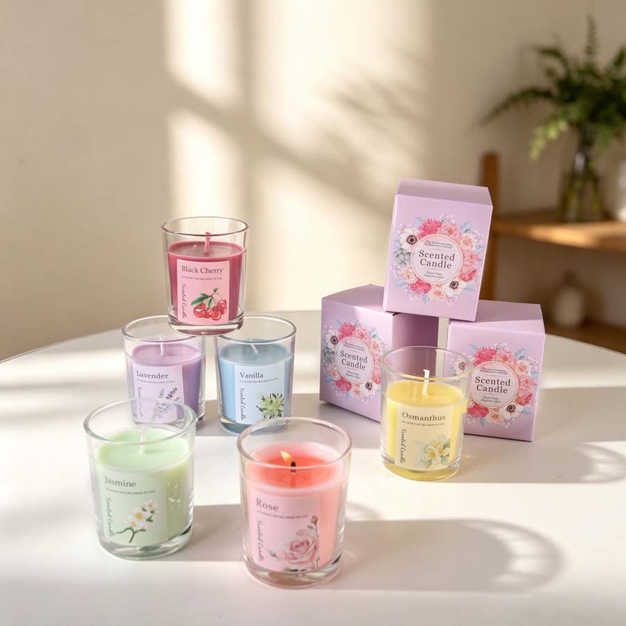 Aromatherapy Scented Candle Gi - Candle Fragrance ulasan dan harga