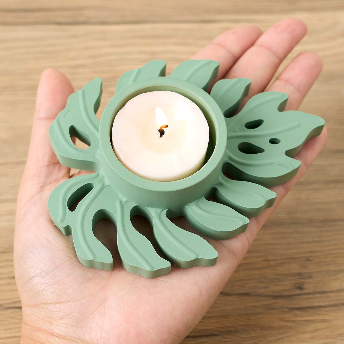 Leaves Candlestick Silicone Mo - Candle Lighter ulasan dan harga